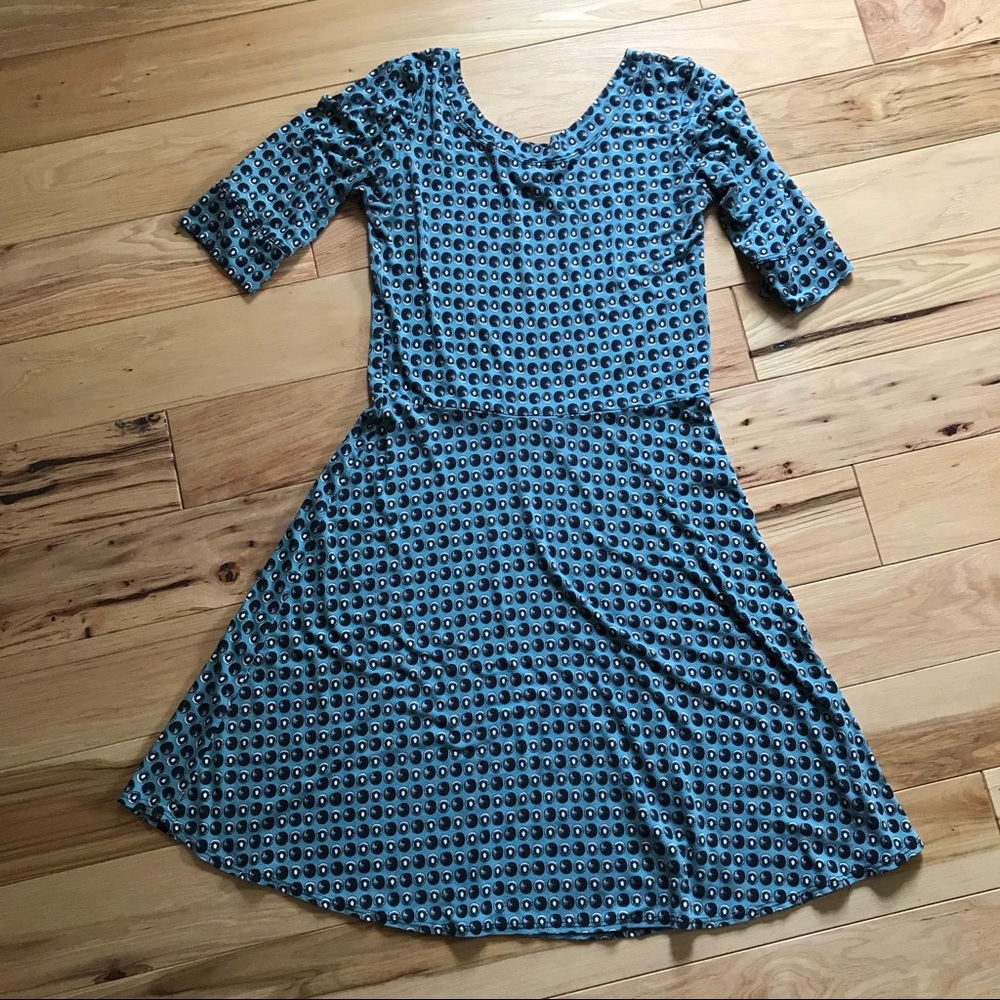 Blue Salaam blueberry print dress. Size small.